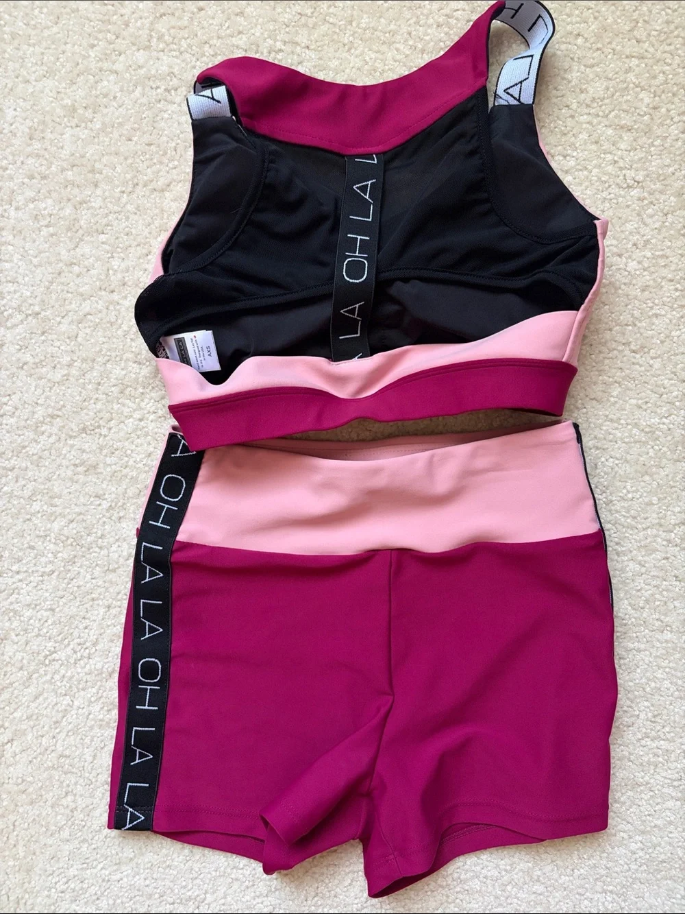 Oh La La Pink & Berry Dance Set AXS